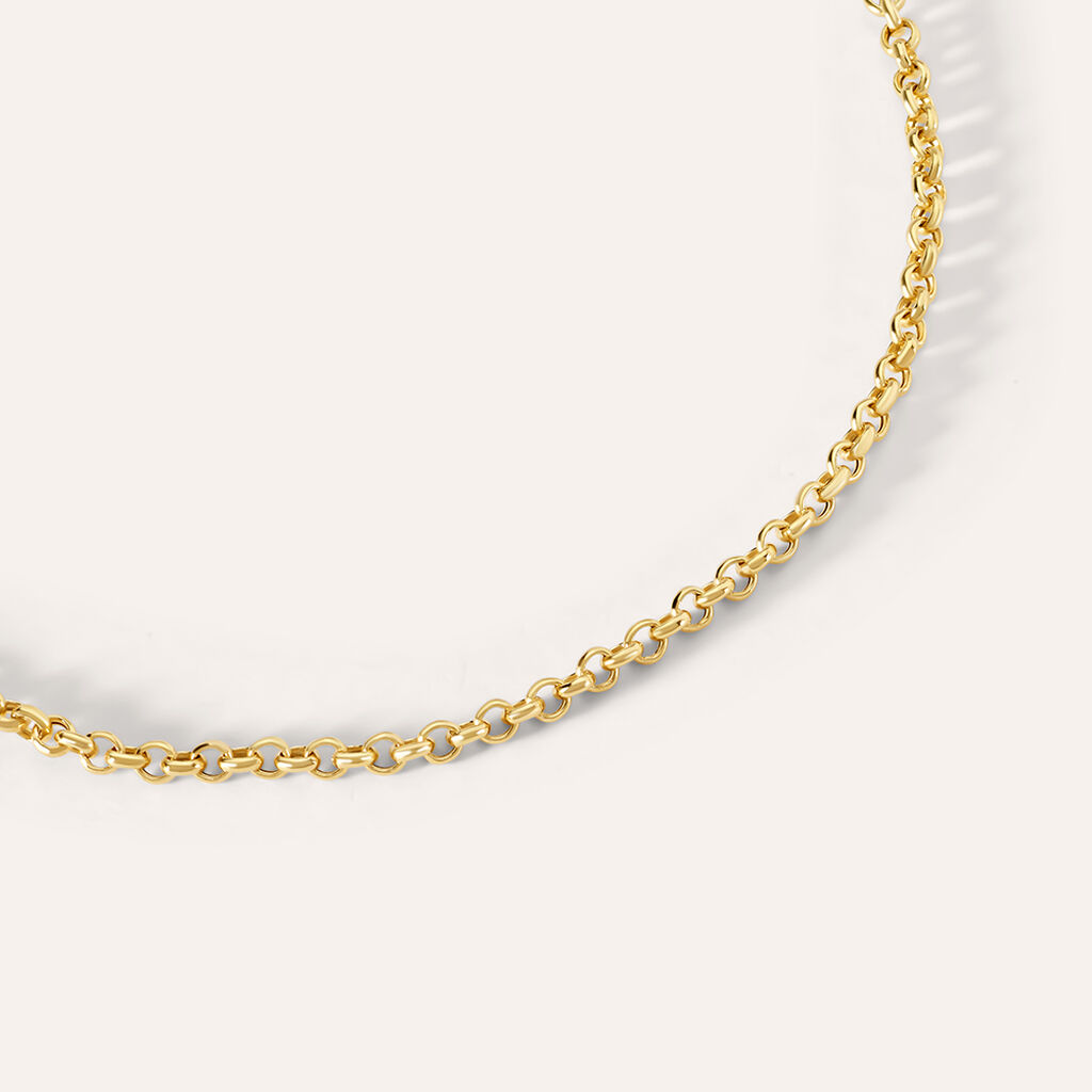 Bracciale Catena Mon Petit Oro Giallo