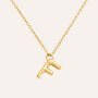 Collana Radiance Acciaio Dorato