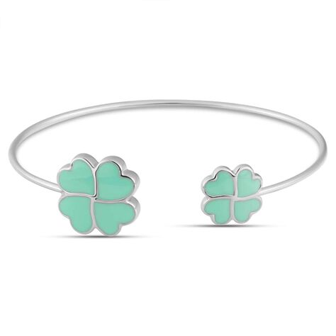 Bangle Lady Sweet Acciaio Quadrifoglio - Bracciali Donna | Stroili