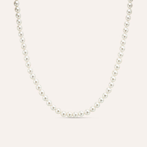 Collana Silver Pearls Argento Rodiato Perla sintentica - Collane Donna | Stroili