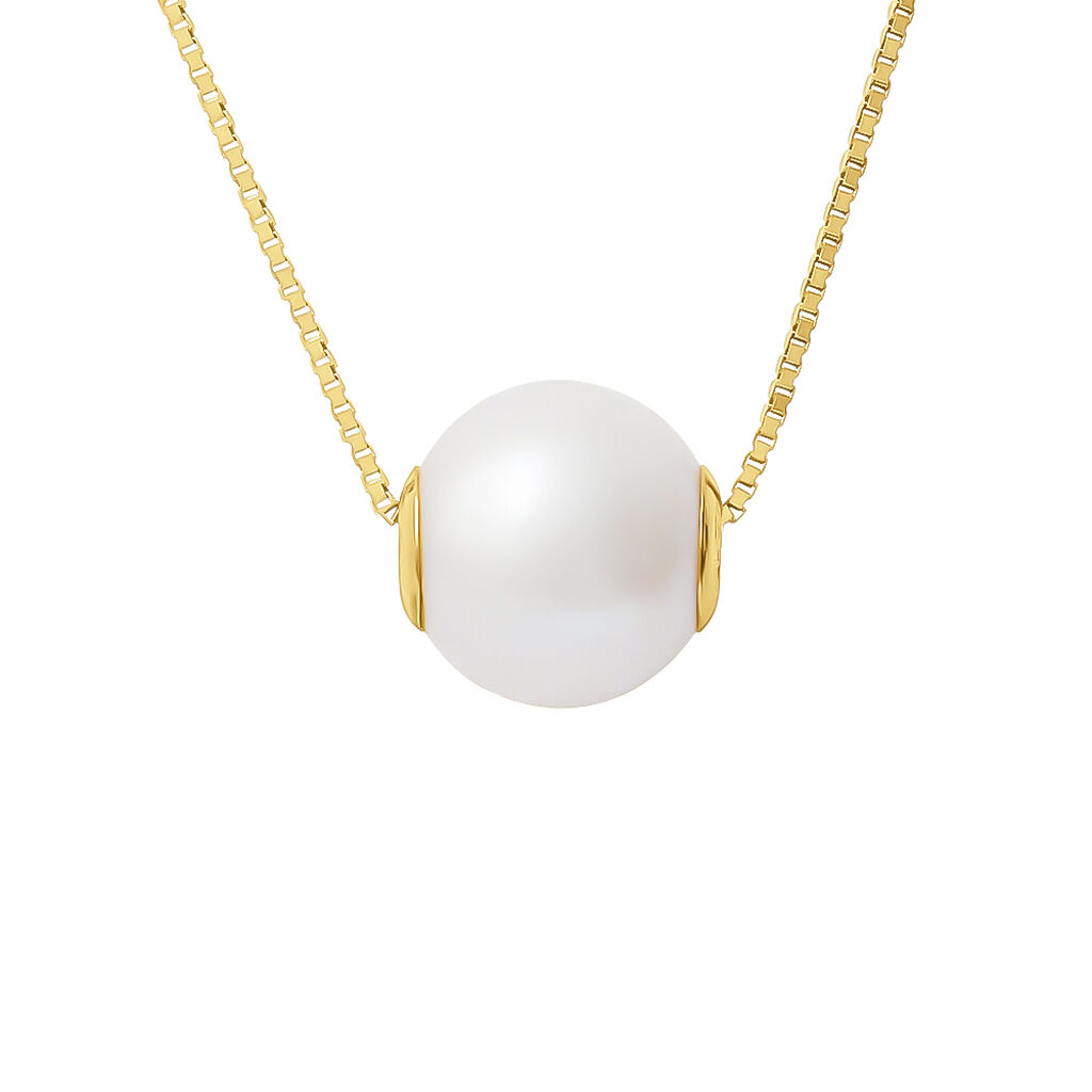 Collana Gabrielle Oro Giallo Perla D'Acqua Dolce - 1413511 • Stroili