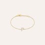 Bracciale Silver Glow Argento Dorato Cubic Zirconia
