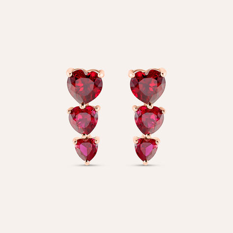 Orecchini Lobo Trilogy Silver Rainbow Argento Rosa Cubic Zirconia - Orecchini a Lobo Donna | Stroili