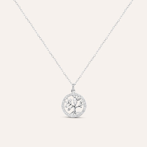 Collana Sophia Oro Bianco Diamante - Collane Donna | Stroili
