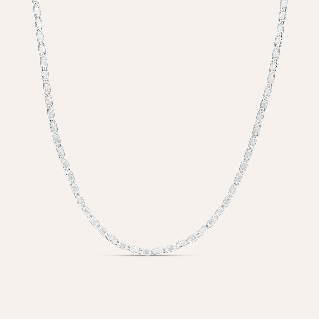 Catena Gentleman Argento Rodiato