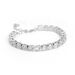 Bracciale Tennis Romantic Shine Metallo Cristallo - Bracciali Tennis Donna | Stroili