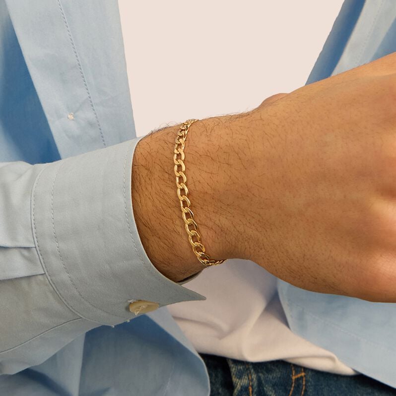 Bracciale Catena Oro Uomo Oro Giallo - Bracciali Uomo | Stroili