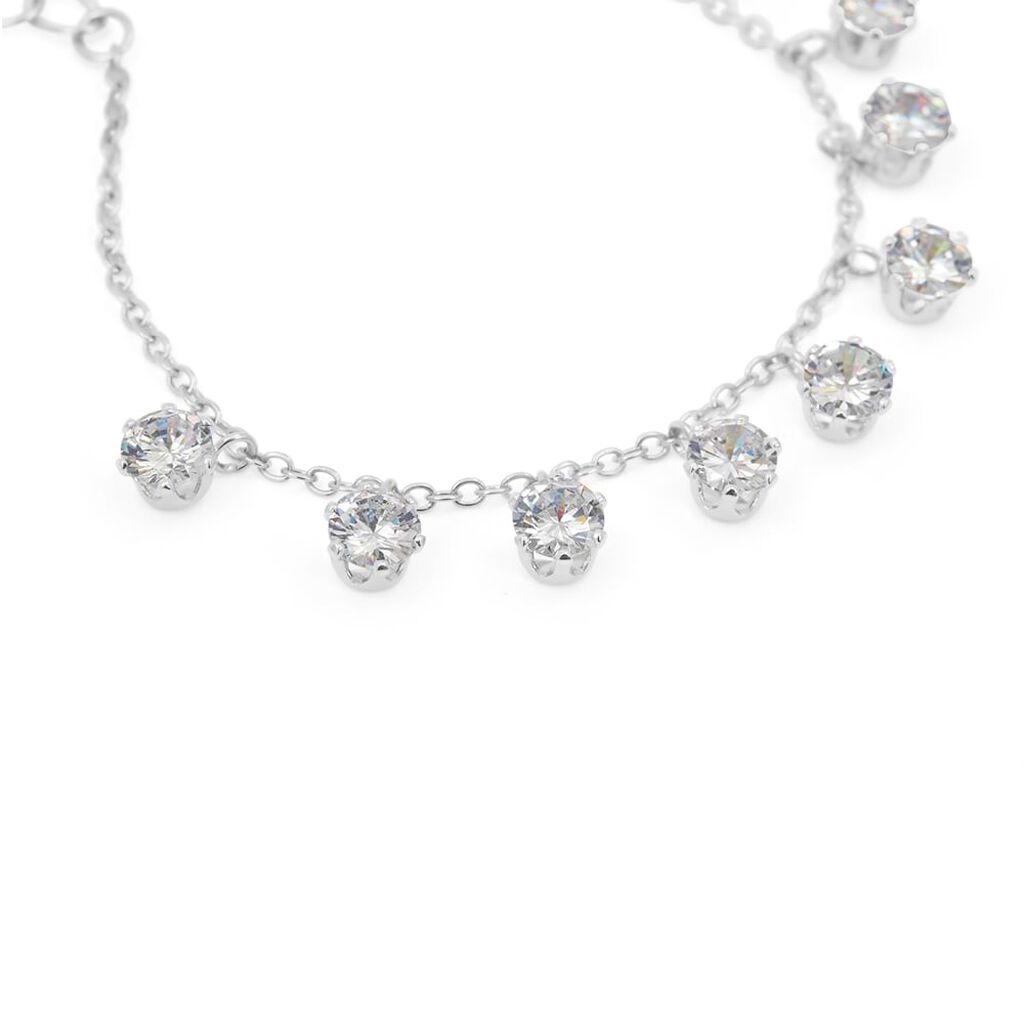 Bracciale Multi Punto Luce Romantic Shine Metallo Cristallo