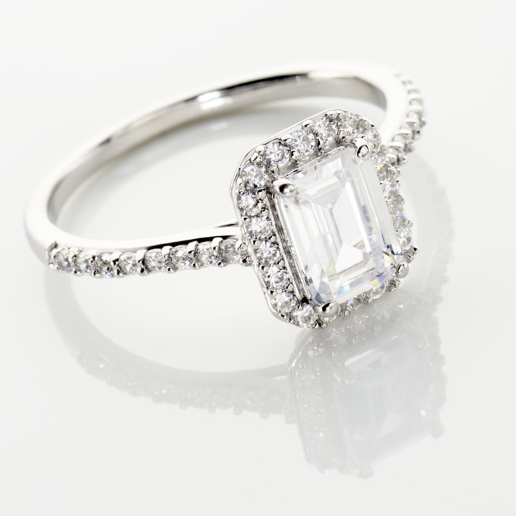 Anello Silver Elegance Argento Rodiato Cubic Zirconia