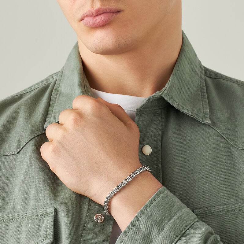 Bracciale Catena Man Code Acciaio - Bracciali Uomo | Stroili