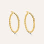 Orecchini A Cerchio Toujours Oro Giallo