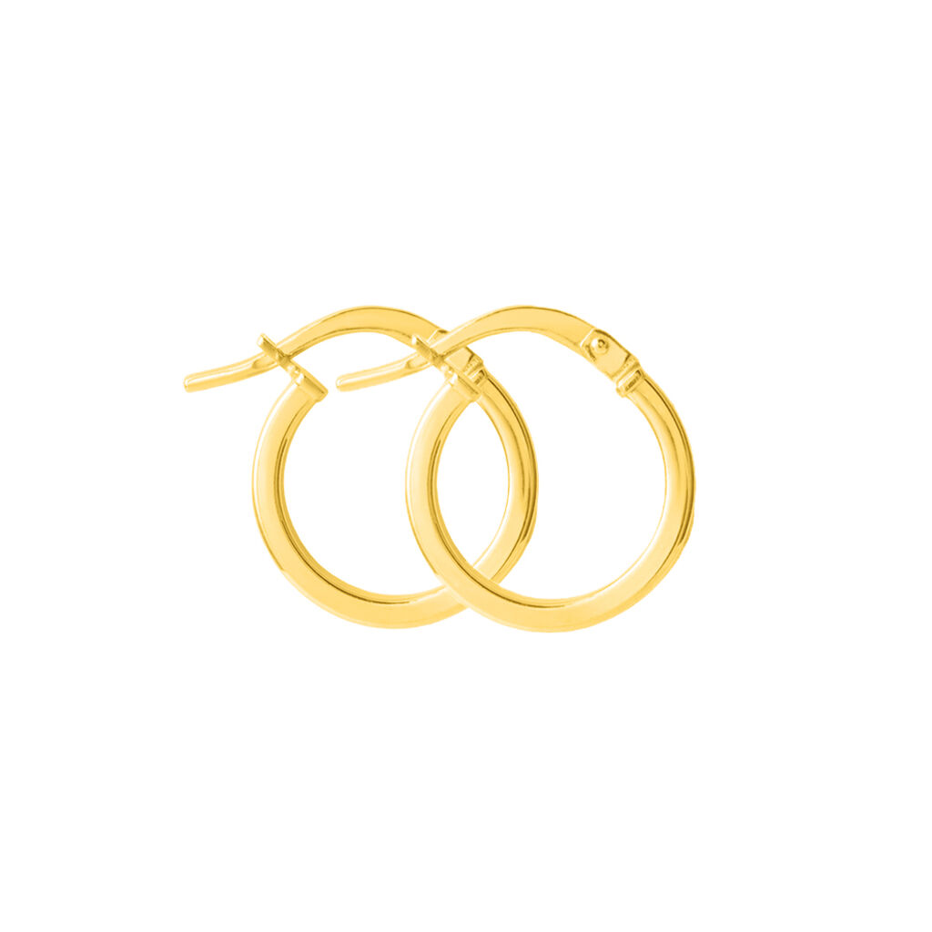 Orecchini A Cerchio Toujours Oro Giallo - Orecchini a Cerchio Donna | Stroili