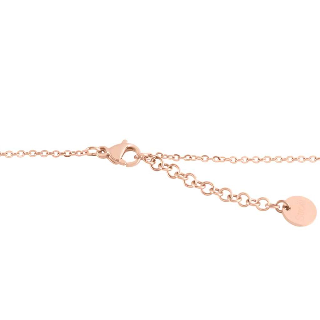 Collana Lady Sweet Acciaio Rosa Cristallo - Collane Donna | Stroili