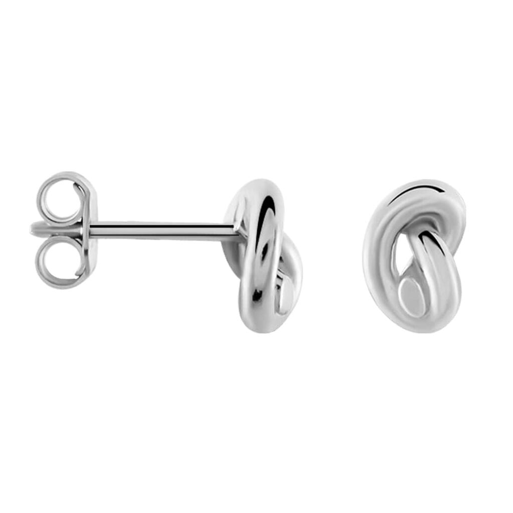 Orecchini a lobo Silver Collection Argento Nodo - Orecchini a Lobo Donna | Stroili