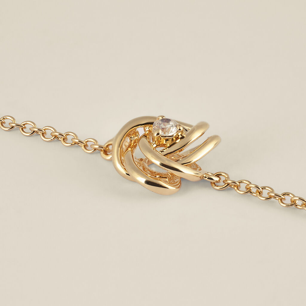 Bracciale Golden Dream Placcato Oro Giallo Cubic Zirconia - Bracciali Amicizia Donna | Stroili