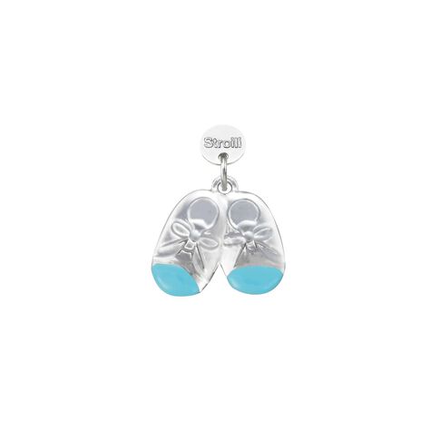 Charm in argento rodiato e smalto - Charms Donna | Stroili