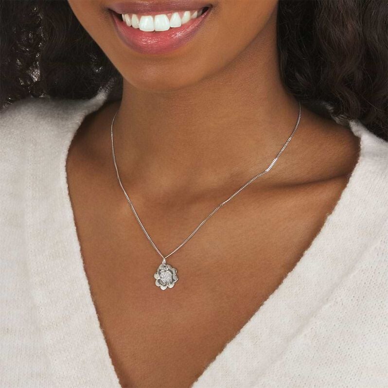 Pendente Love Beats Argento Rodiato - Ciondoli con Incisione Donna | Stroili