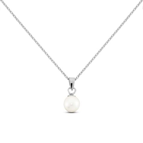 Collana Silver Pearls Argento Rodiato Perla sintentica - Collane Donna | Stroili