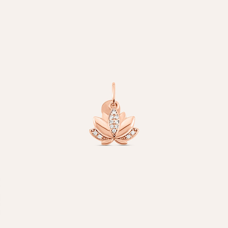 Pendente Love Beats Argento Rosa Cubic Zirconia - Ciondoli Donna | Stroili
