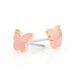 Orecchini Lobo Lady Sweet Acciaio Rosa Cristallo - Orecchini a Lobo Donna | Stroili