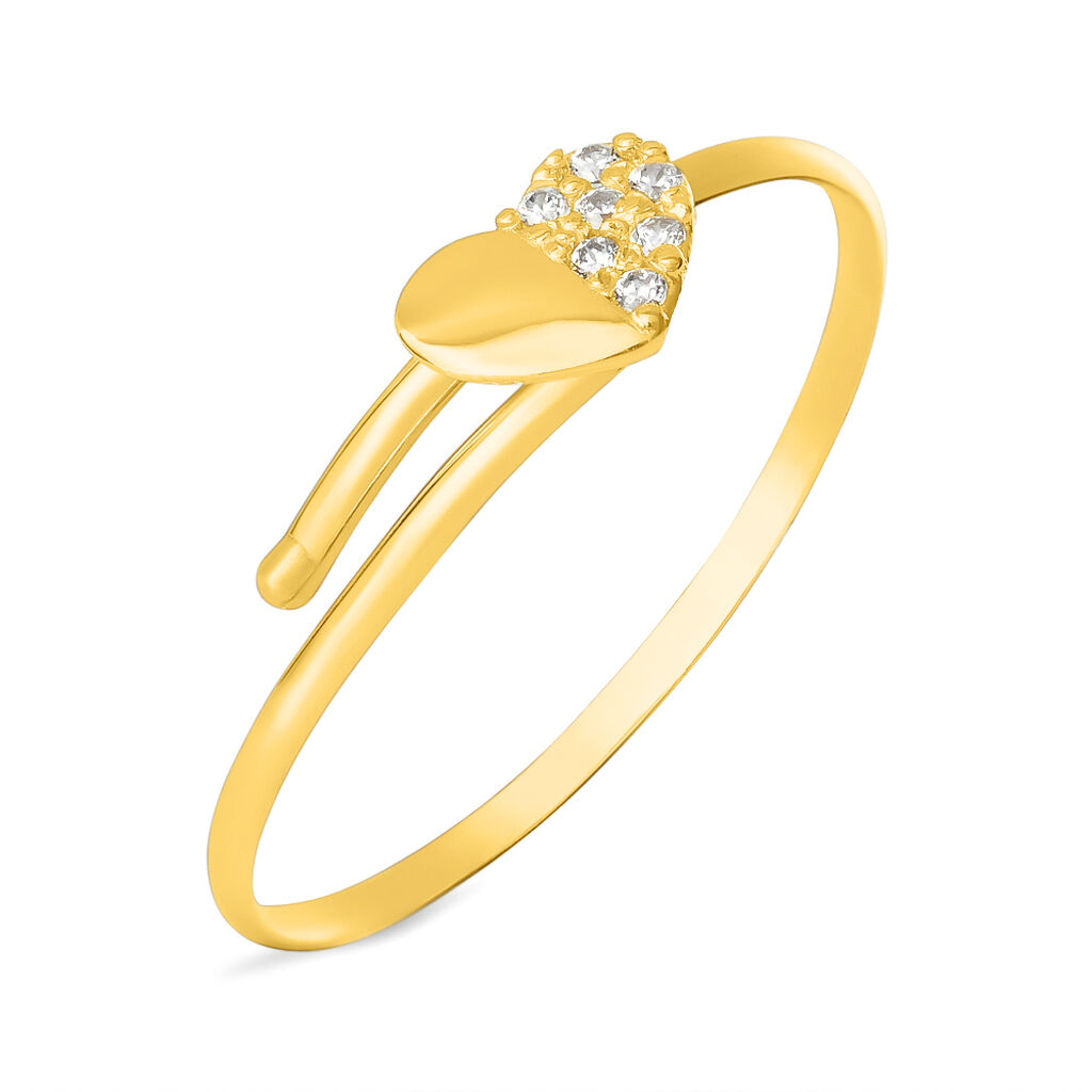 Anello Fantasia Mon Petit Oro Giallo Cubic Zirconia - Anelli con Pietre Bambino | Stroili