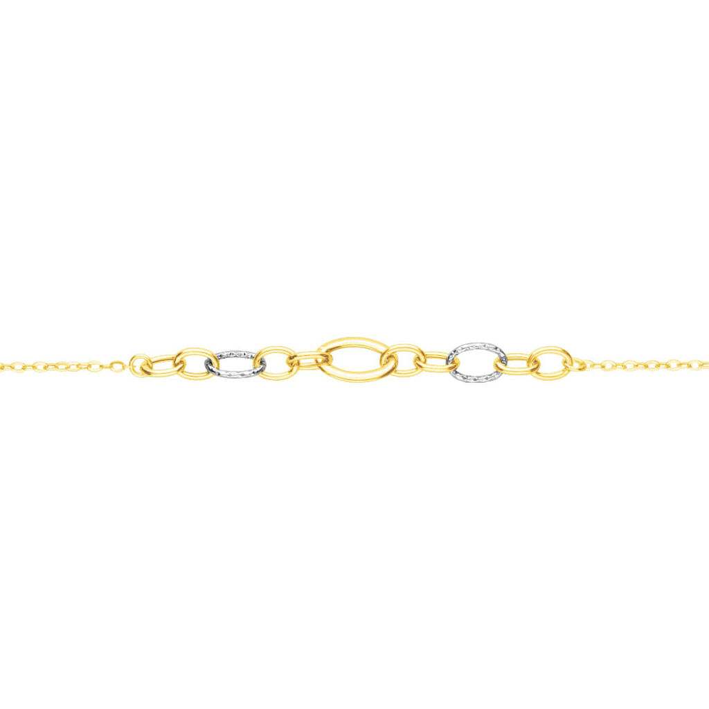 Bracciale Catena Beverly Oro Bicolore - Bracciali Amicizia Donna | Stroili