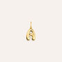 Pendente Love Beats Argento Dorato