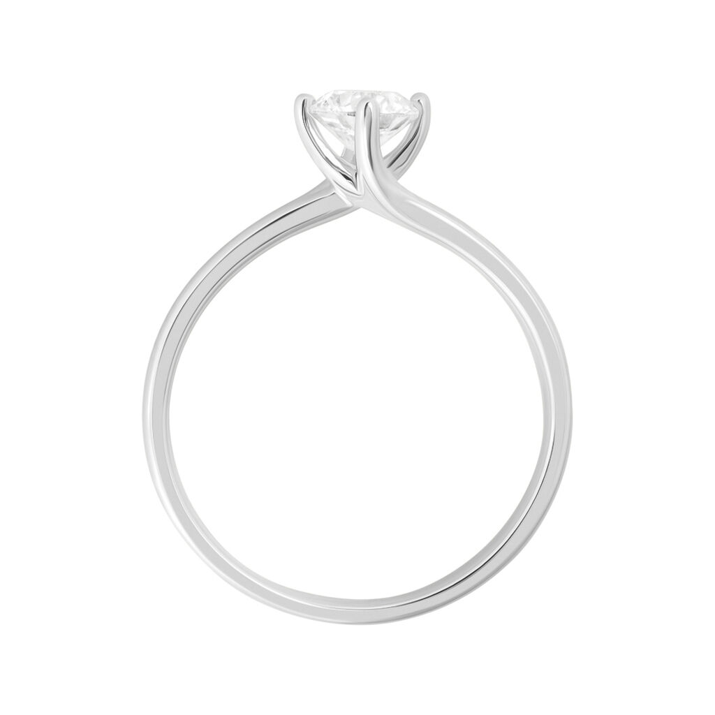 Anello Solitario Valentino Diamade Oro Bianco Diamante Lab-Grown - Anelli con Pietre Donna | Stroili