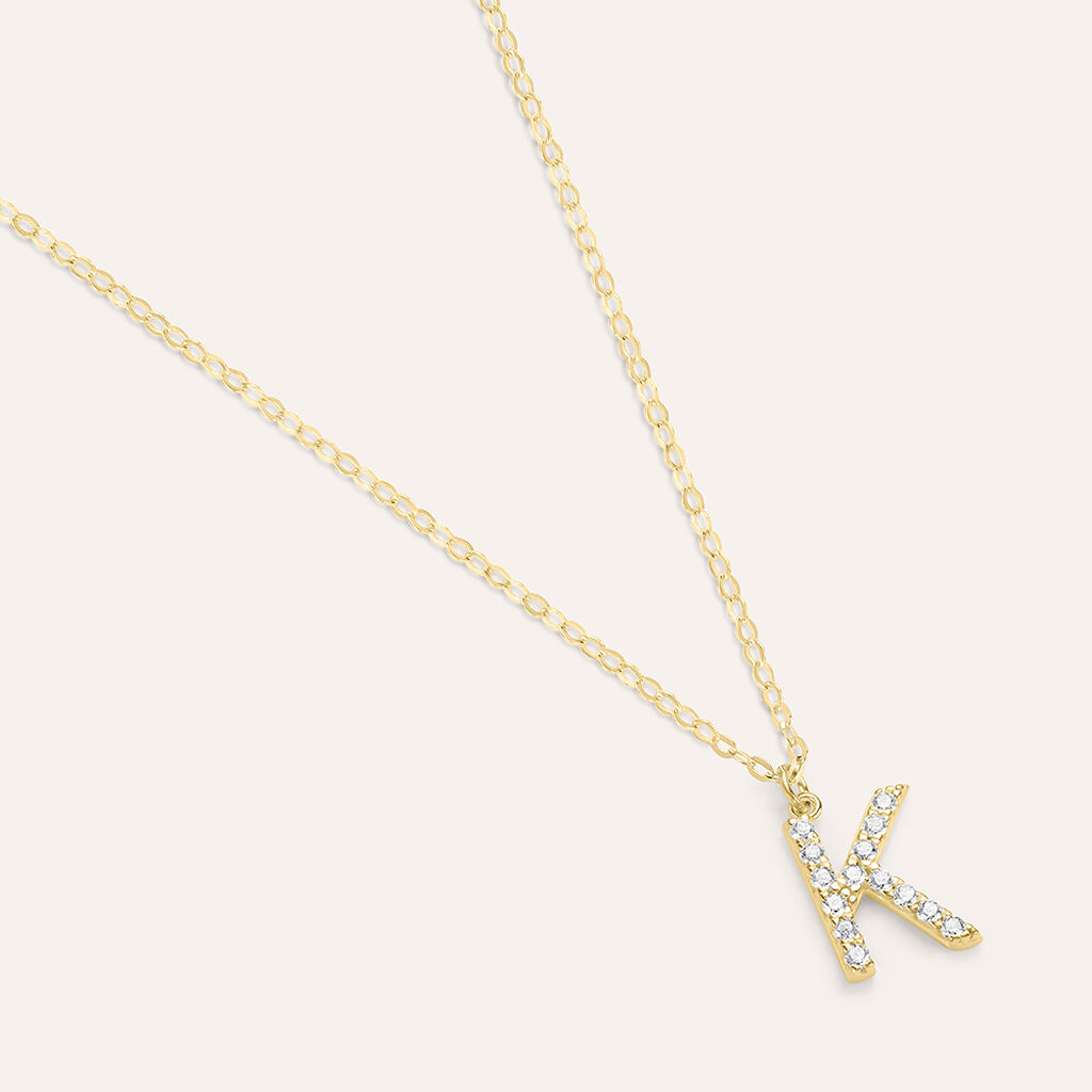 Collana Claire Oro Giallo Cubic Zirconia