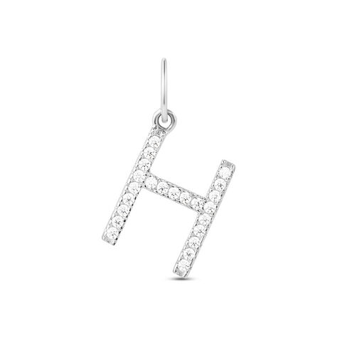 Pendente Poème Oro Bianco Cubic Zirconia - Ciondoli Donna | Stroili