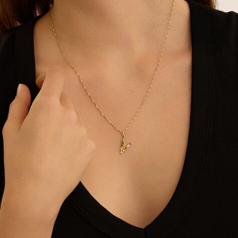 Pendente Claire Oro Giallo Cubic Zirconia - Ciondoli Donna | Stroili