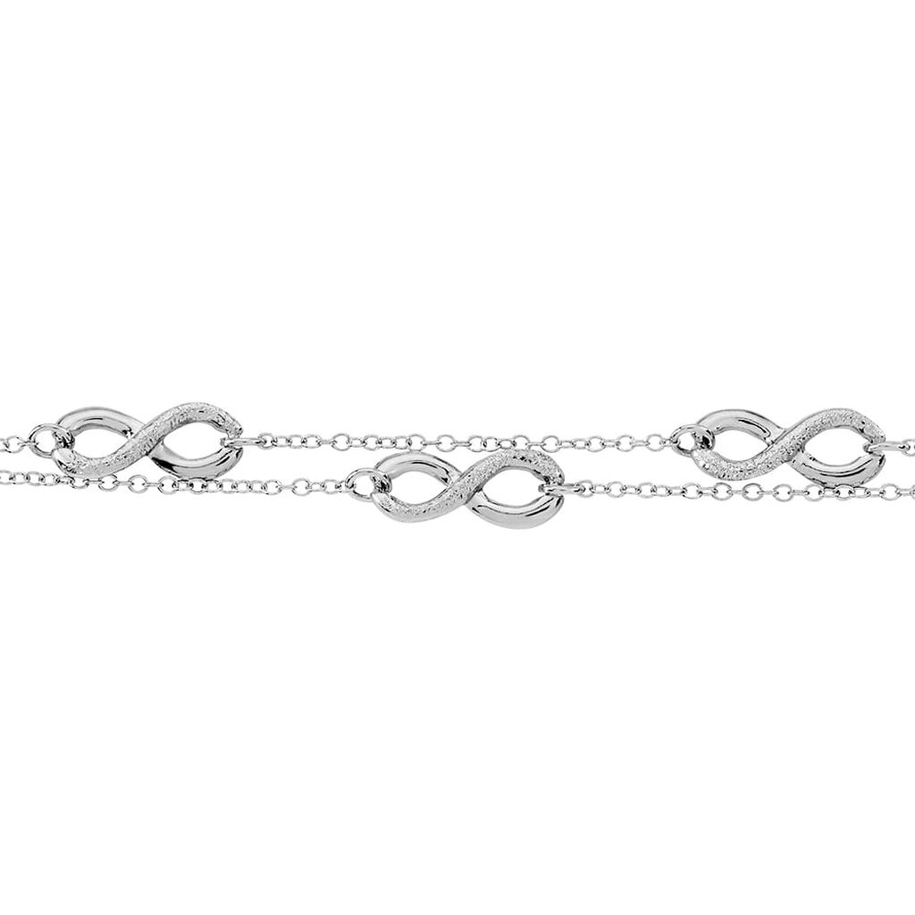 Bracciale Silver Collection Argento Rodiato - Bracciali Love Donna | Stroili