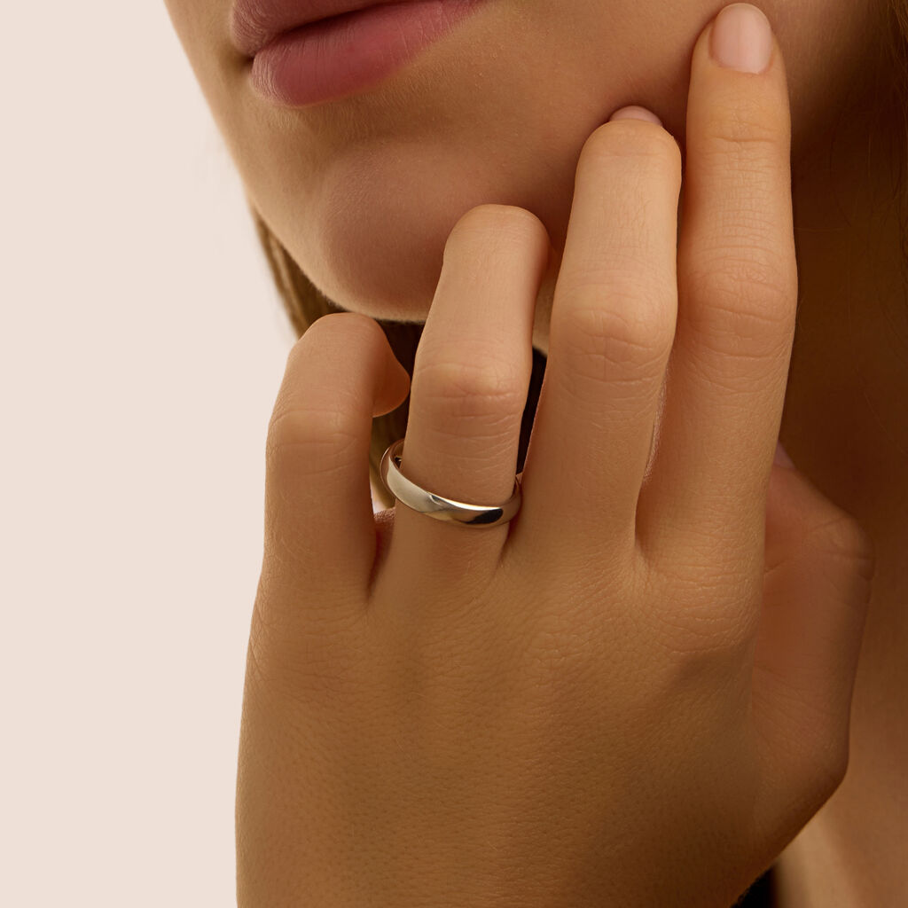 Fede Comoda Leggera 3.5 mm Oro Bianco