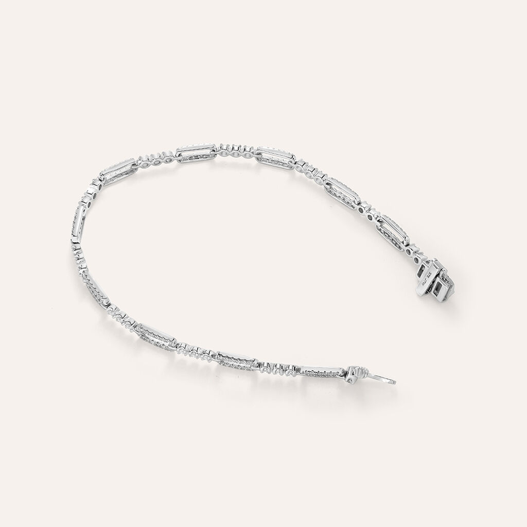 Bracciale Sophia Oro Bianco Diamante - Bracciali Donna | Stroili