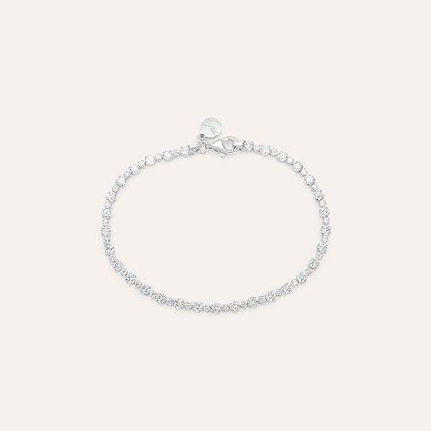 Bracciale Tennis Silver Elegance Argento Rodiato Cubic Zirconia - Bracciali Tennis Donna | Stroili