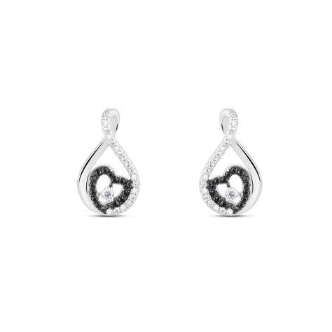 Orecchini Lobo Silver Shine Argento Rodiato Cubic Zirconia - Orecchini a Lobo Donna | Stroili