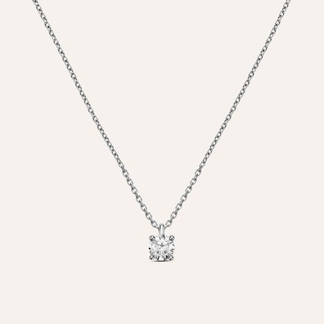 Collana Punto Luce Firmamenti Oro Bianco Diamante - Collane Punto Luce Donna | Stroili