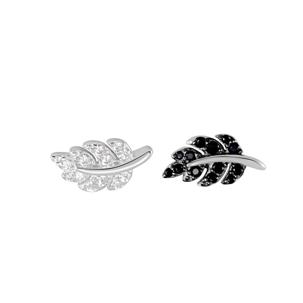 Orecchini Lobo Silver Moments Argento Rodiato Cubic Zirconia - Orecchini a Lobo Donna | Stroili