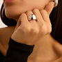Anello Fascia Moonlight Acciaio