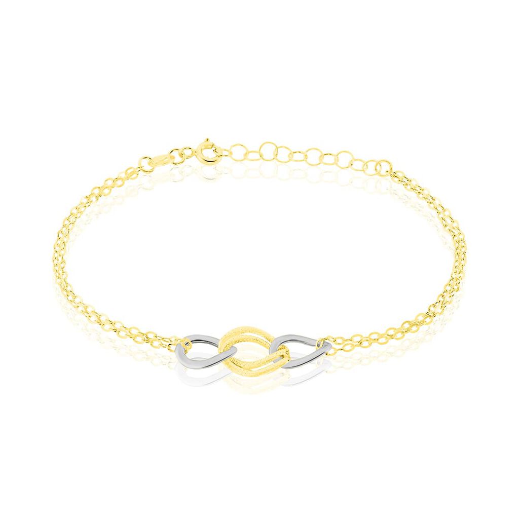 Bracciale Catena Beverly Oro Bicolore