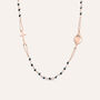 Collana Rosario Silver Soul Argento Rosa Cristallo