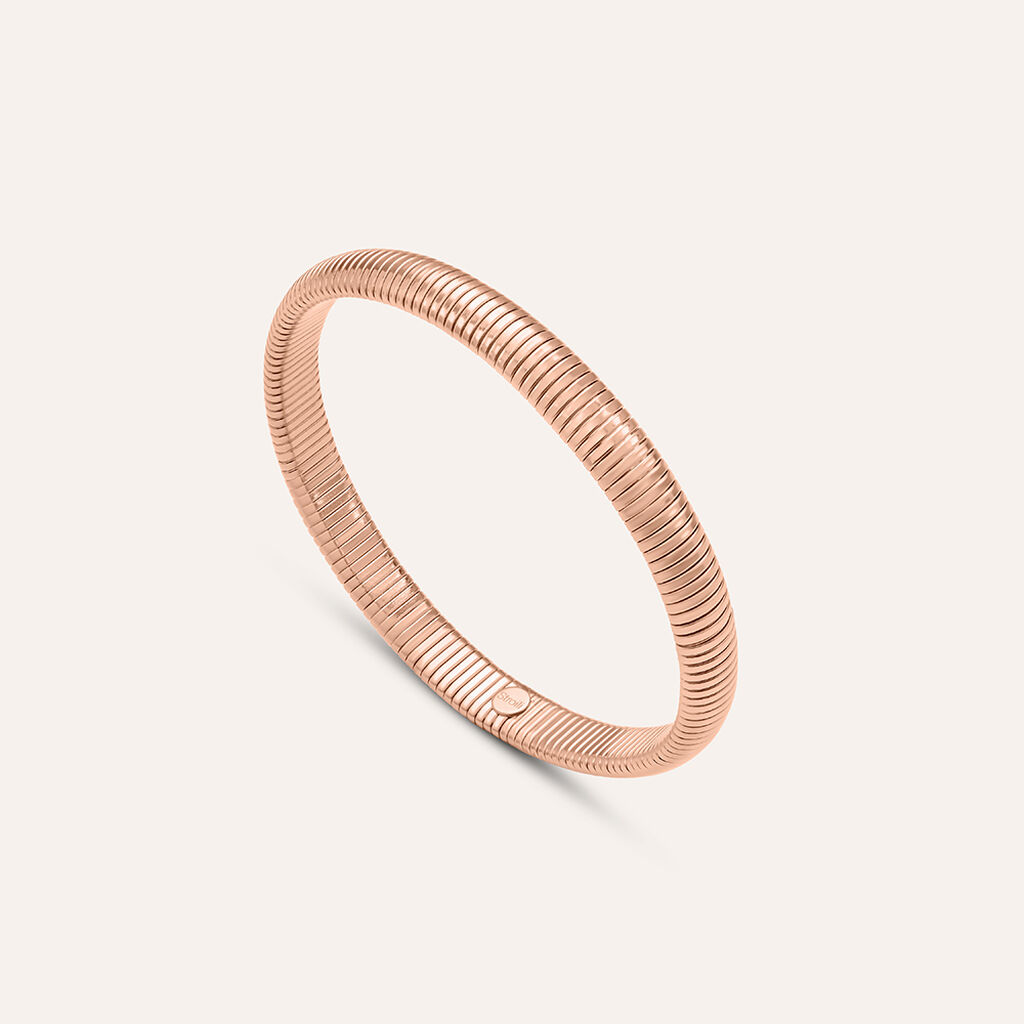 Bracciale Tubogas Lady Code Acciaio Rosa - Bracciali Donna | Stroili