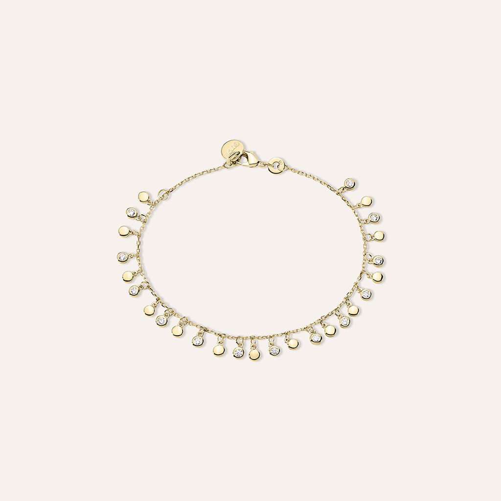 Bracciale Golden Dream Placcato Oro Giallo Cubic Zirconia - Bracciali Amicizia Donna | Stroili