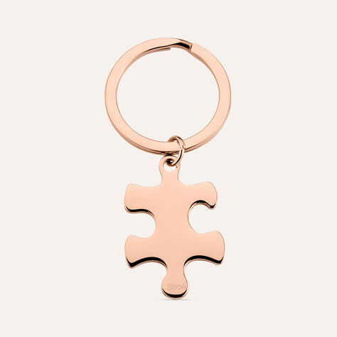 Portachiavi Lady Shine Acciaio Rosa - Portachiavi Donna | Stroili