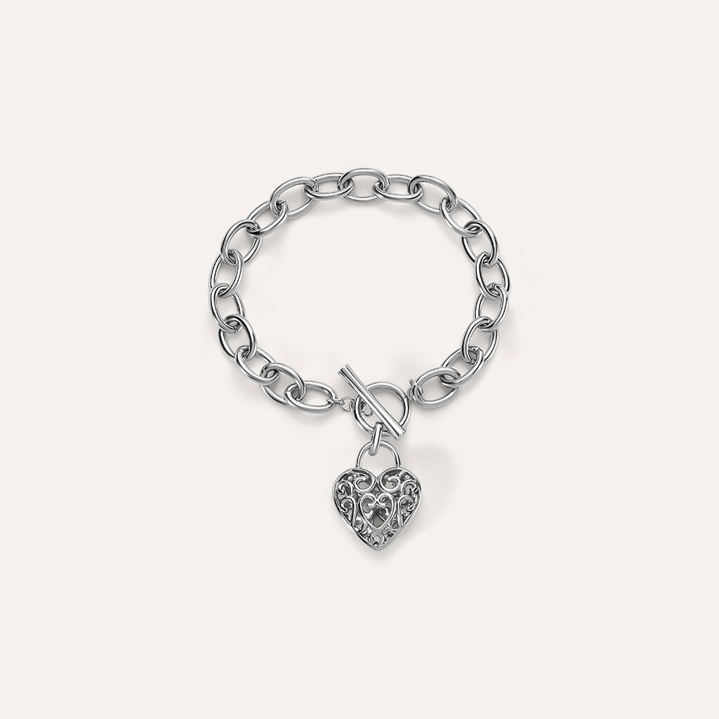 Bracciale Lady Code Acciaio - Bracciali Love Donna | Stroili