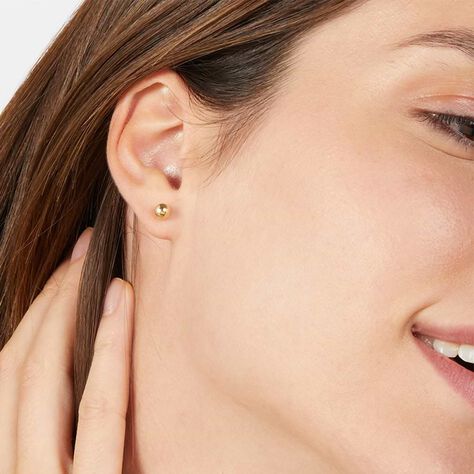 Orecchini Lobo Gold Essence Oro Giallo - Orecchini a Lobo Donna | Stroili