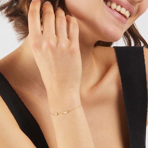 Bracciale Claire Oro Giallo Cubic Zirconia - Bracciali Amicizia Donna | Stroili