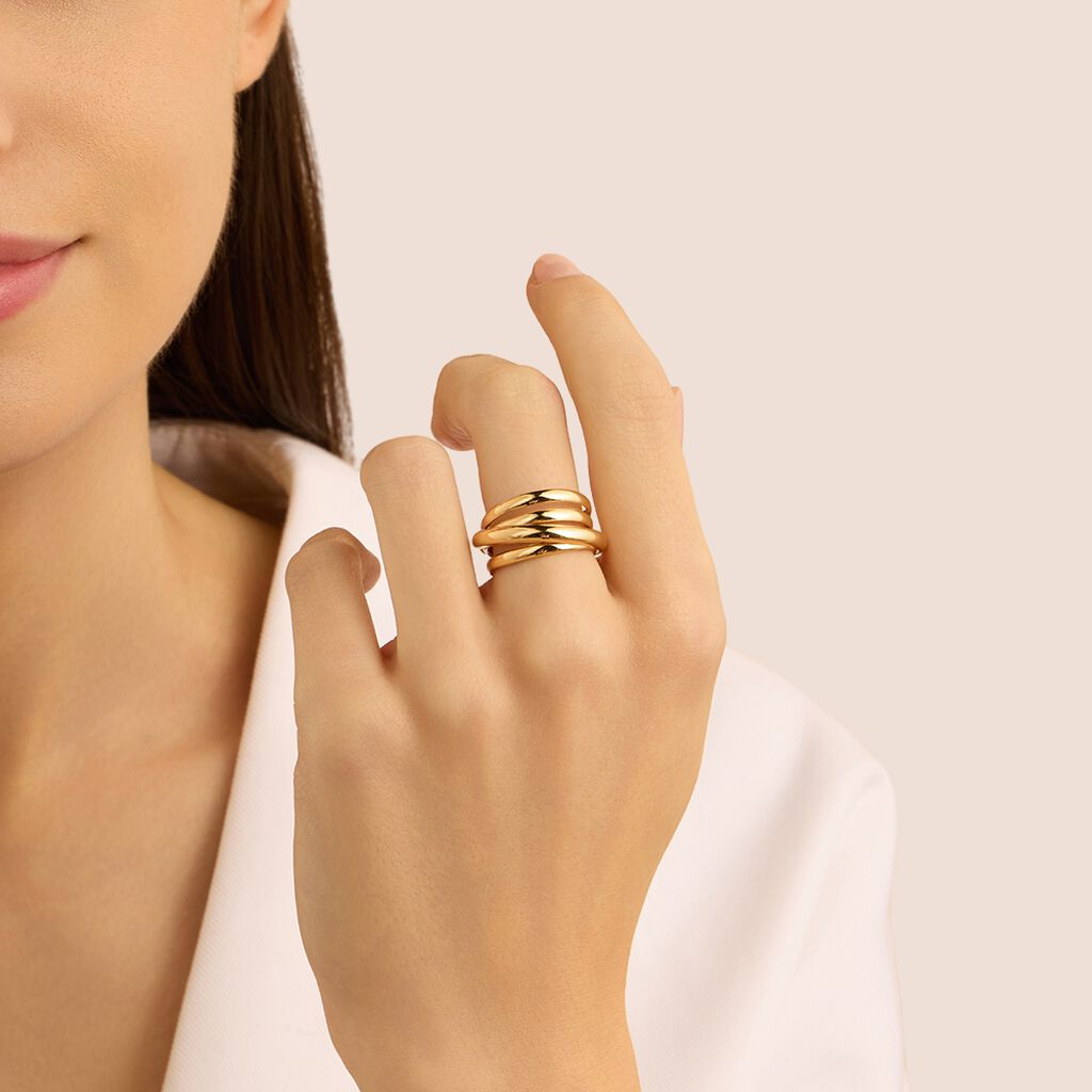 Anello Fascia Gold Essence Oro Giallo