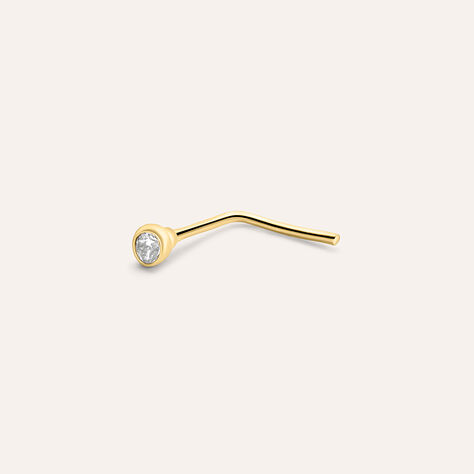 Piercing Naso Bon Ton Oro Giallo Cubic Zirconia - Piercing Naso Donna | Stroili