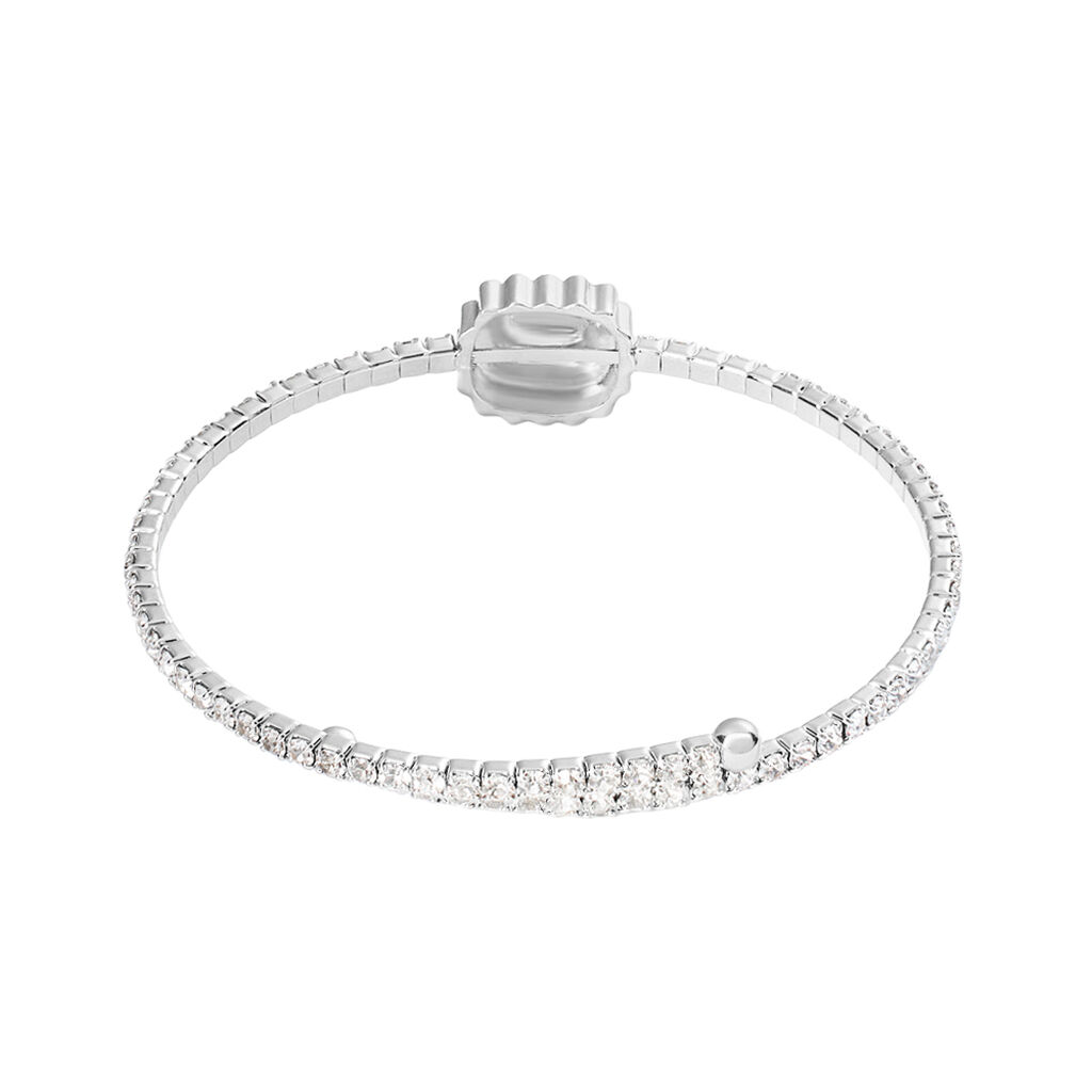 Bangle Romantic Shine Metallo Cristallo - Bracciali Rigidi Donna | Stroili
